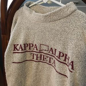 Woolly threads- kappa alpha theta CT sweatshirt